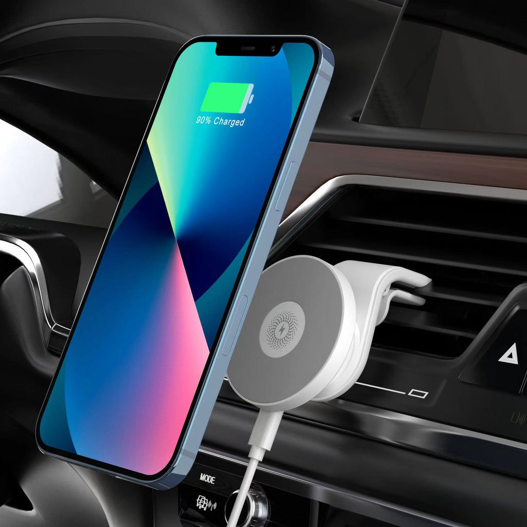 15W Magnetic Wireless Car Charger Mount