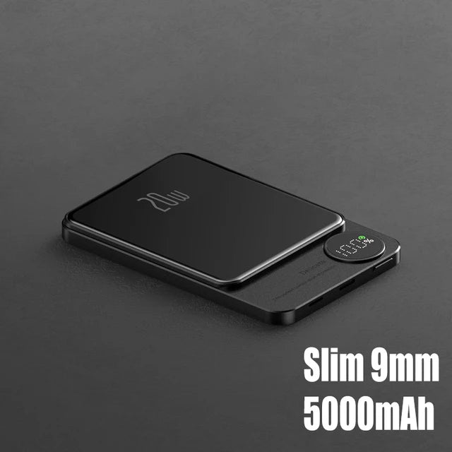 MagSafe Magnetic Power Bank — 15W Wireless Fast Charger | 5000mAh & 10000mAh