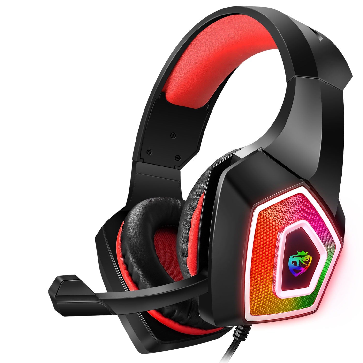 RGB Gaming Headphones – Wired Over-Ear with Mic | Harding's Essential