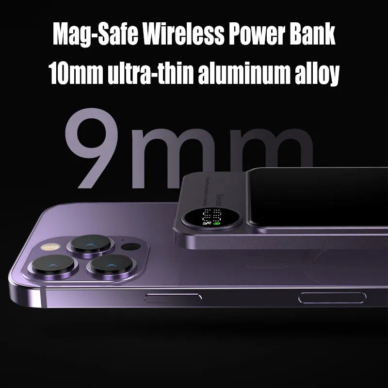 MagSafe Magnetic Power Bank — 15W Wireless Fast Charger | 5000mAh & 10000mAh