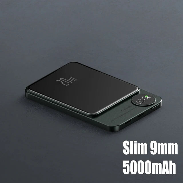MagSafe Magnetic Power Bank — 15W Wireless Fast Charger | 5000mAh & 10000mAh