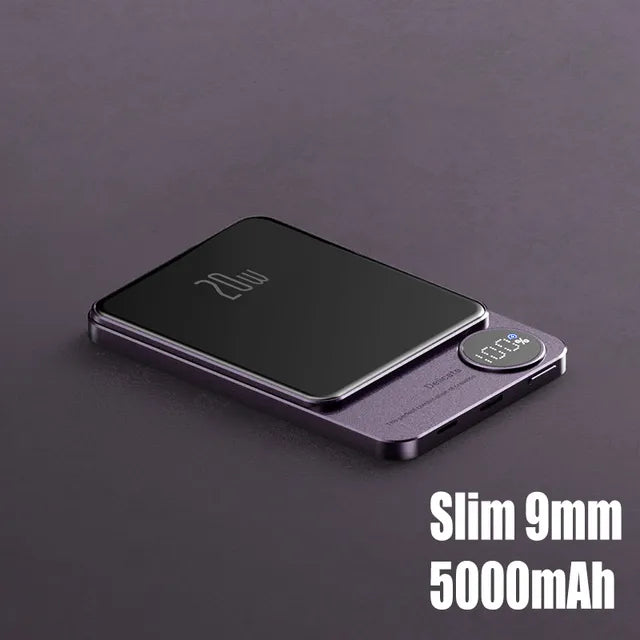 MagSafe Magnetic Power Bank — 15W Wireless Fast Charger | 5000mAh & 10000mAh