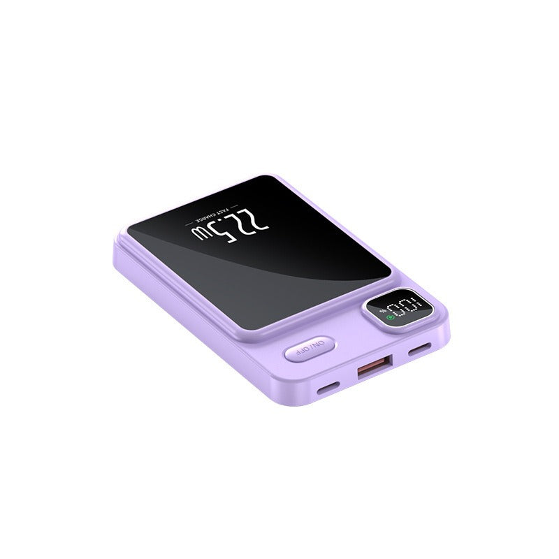 MagSnap 22.5W Wireless Magnetic Power Bank – Ultra-Thin Fast Charging Backup Battery