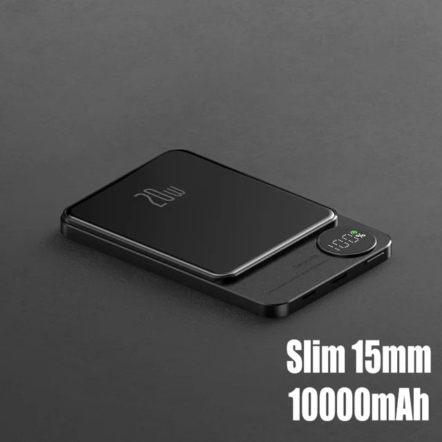 MagSafe Magnetic Power Bank — 15W Wireless Fast Charger | 5000mAh & 10000mAh