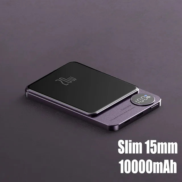 MagSafe Magnetic Power Bank — 15W Wireless Fast Charger | 5000mAh & 10000mAh