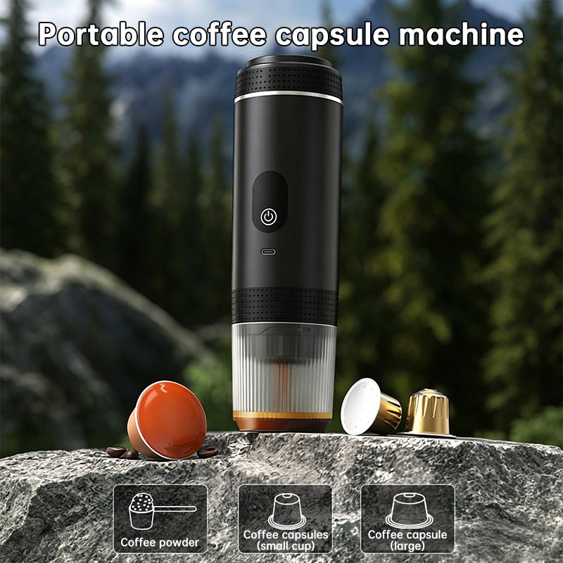 Portable Espresso Machine – 3-in-1 Digital Coffee Maker | 20 BAR | Travel, Camping & Office