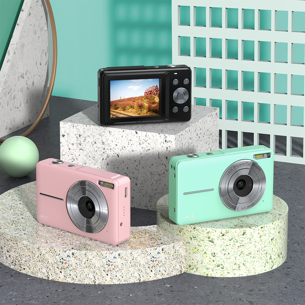 Compact CCD Digital Camera — 1080P HD, 16x Zoom | Perfect Student & Gift Camera