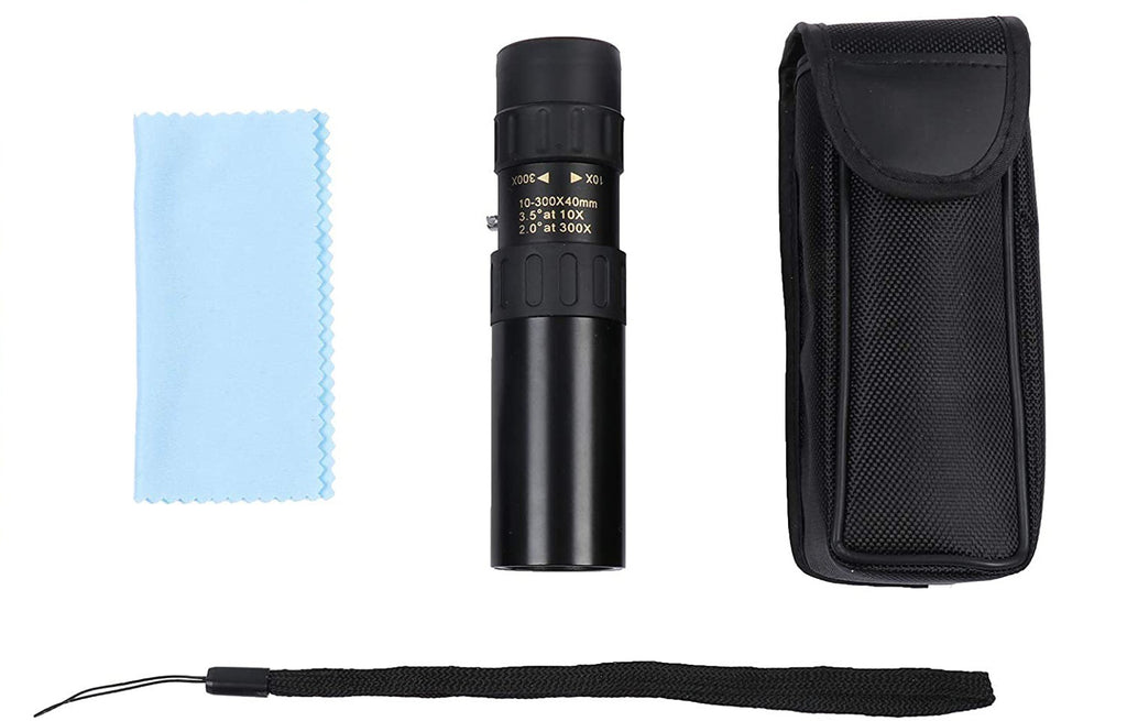 10-30×25 HD Zoom Monocular Telescope — Portable Long Range Spyglass for Hunting & Outdoor